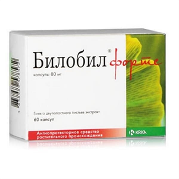 Biloba Forte 80 mg 60 capsules