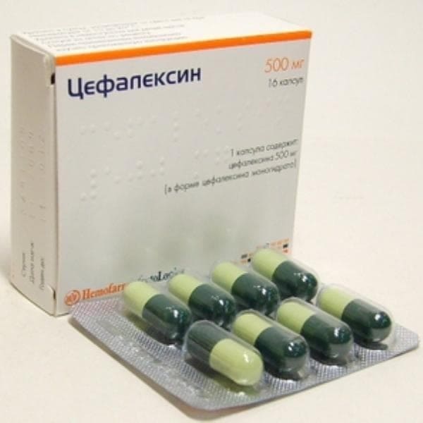 Cephalexin 500 mg 16 capsules