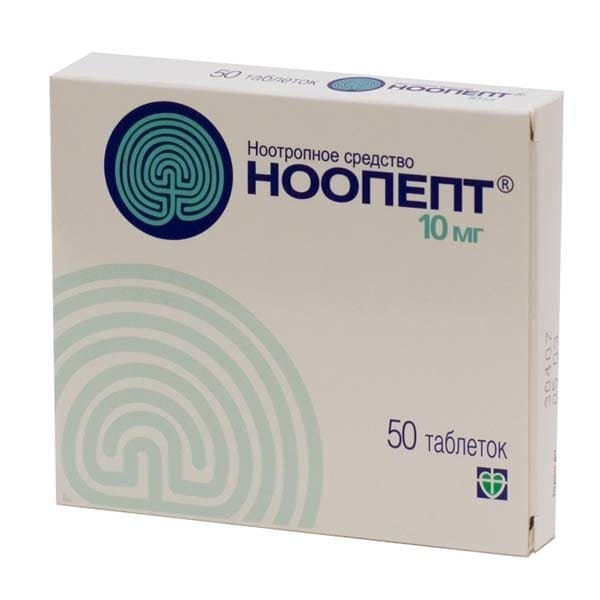 Noopept 10 mg 50 tablets