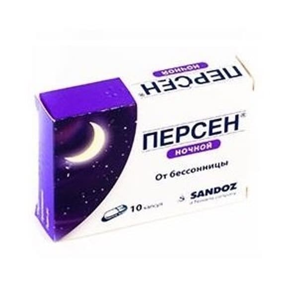 Persen night 10 capsules