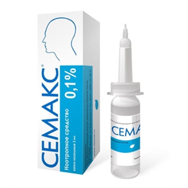 Semax nasal drops 0.1% 3 ml