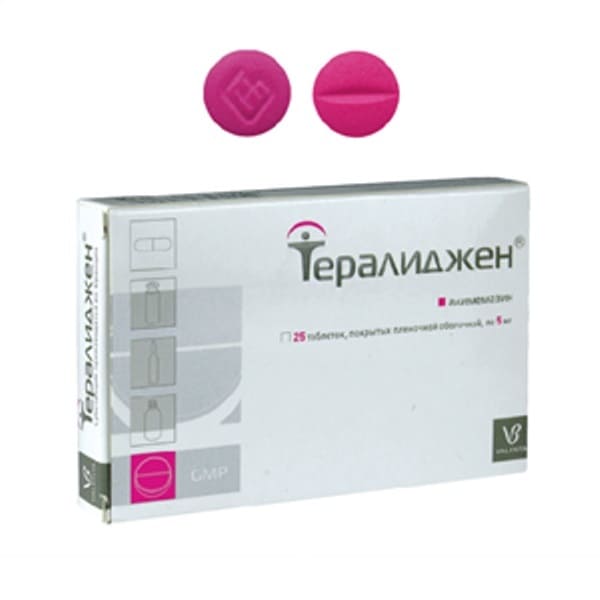 Teraligen 5 mg 25 tablets