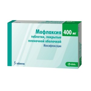 Moflaksia(Moxifloxacin)